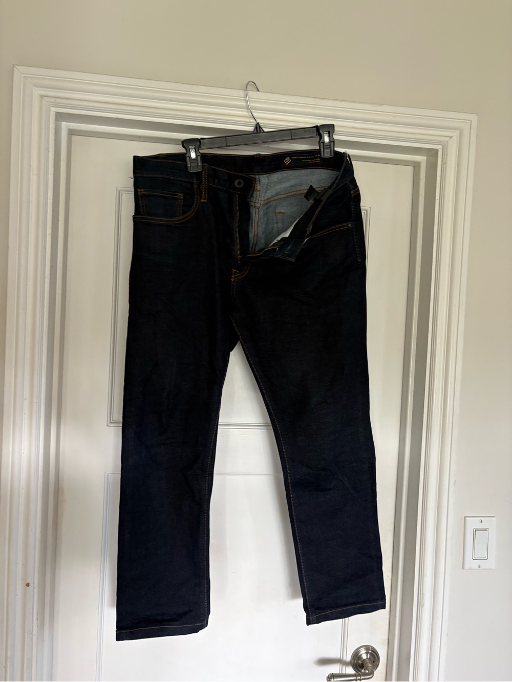 Roark Men’s Slim Straight Dark Indigo Jeans
